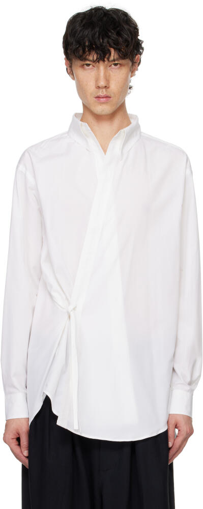 RAINMAKER KYOTO White Long Point Collar Dougi Shirt Cover