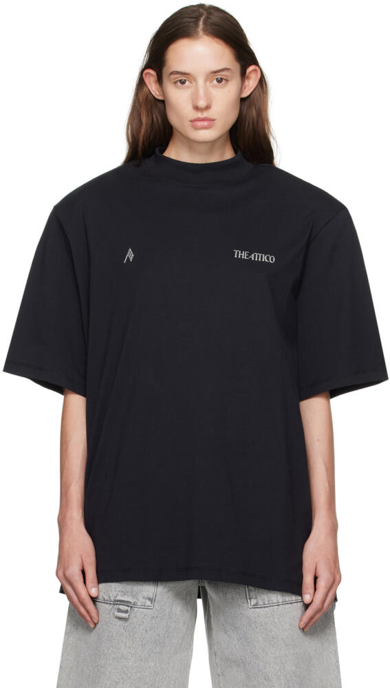 The Attico Black Kilie T-Shirt Cover