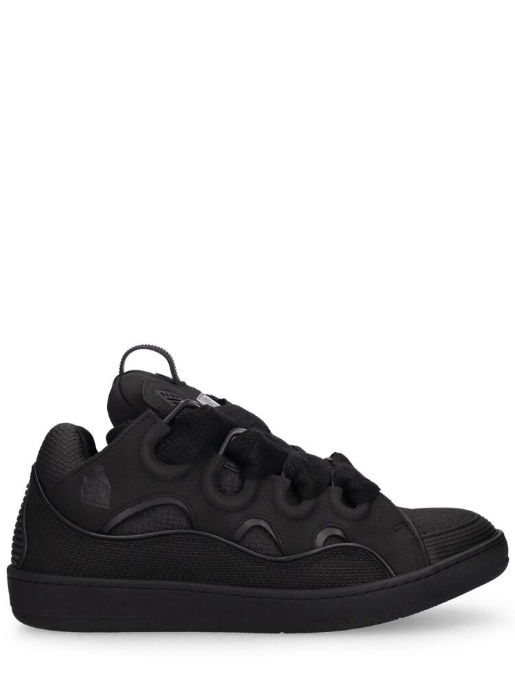 LANVIN Curb Suede Sneakers Cover