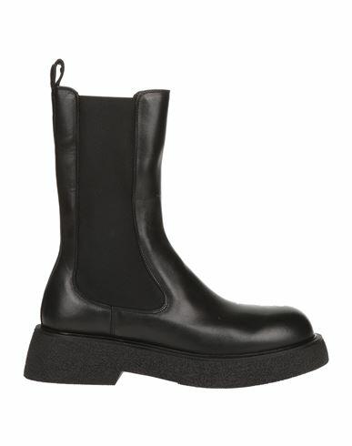 Arket Woman Ankle boots Black Soft Leather Cover