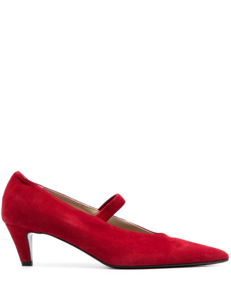 TOTEME pointed toe 55mm Mary Janes - Red Cover