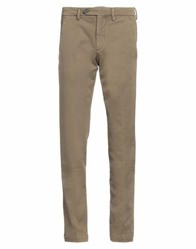 Michael Coal Man Pants Military green Cotton, Elastane Cover