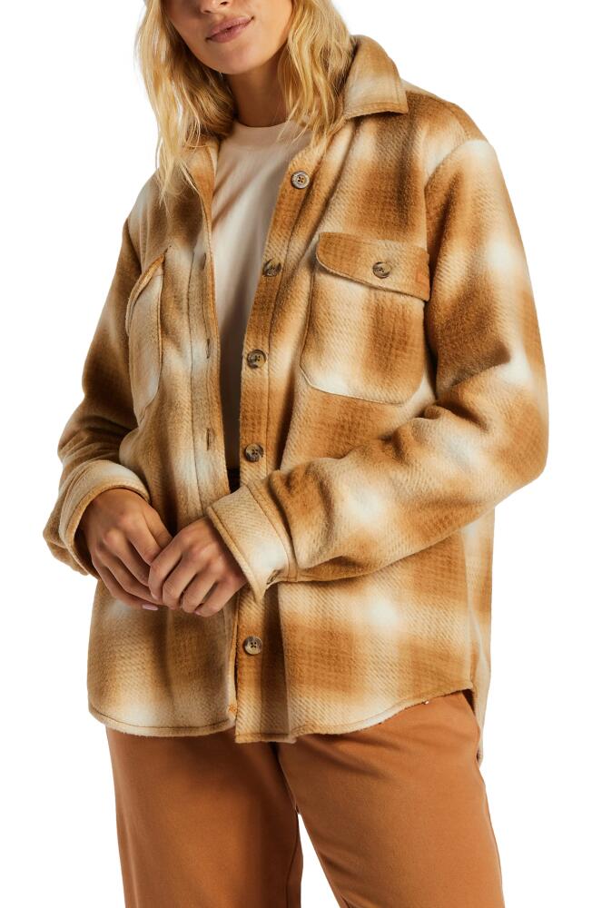 Billabong Forge Fleece Shirt Jacket in Caramel Cover