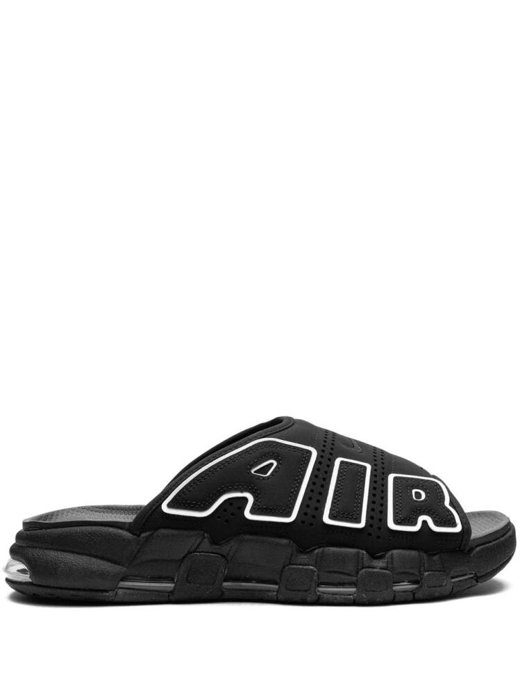 Nike Air More Uptempo Slide OG "Black/White" slides Cover