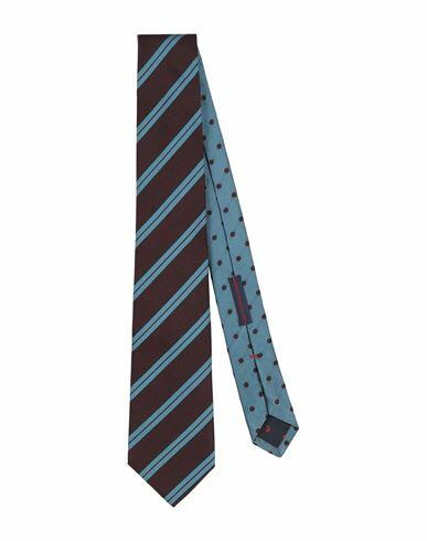 Franco Bassi Man Ties & bow ties Slate blue Silk Cover