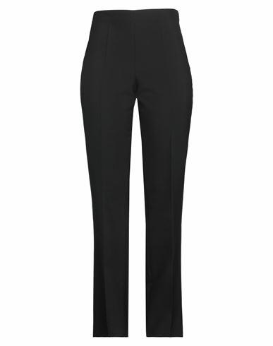 Ferragamo Woman Pants Black Virgin Wool Cover