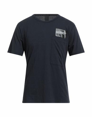 Noumeno Concept Man T-shirt Midnight blue Cotton Cover