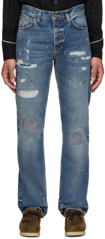 Nudie Jeans Blue Rad Rufus Jeans Cover