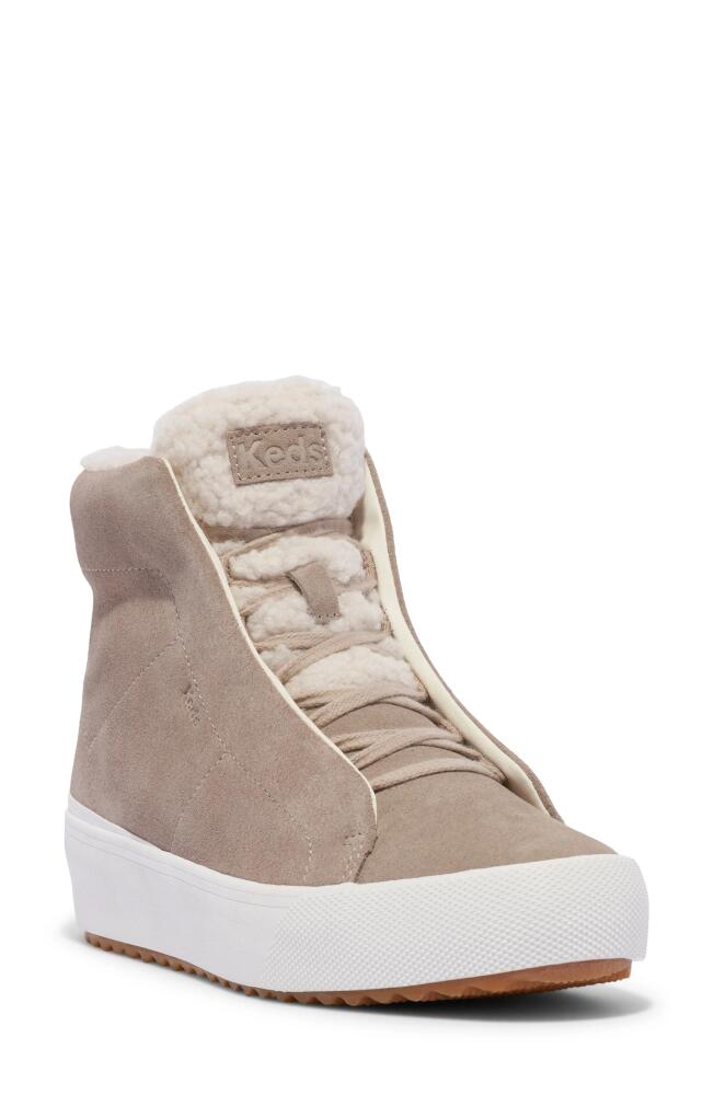 Keds® Remi Mid Top Bootie in Light Beige Cover