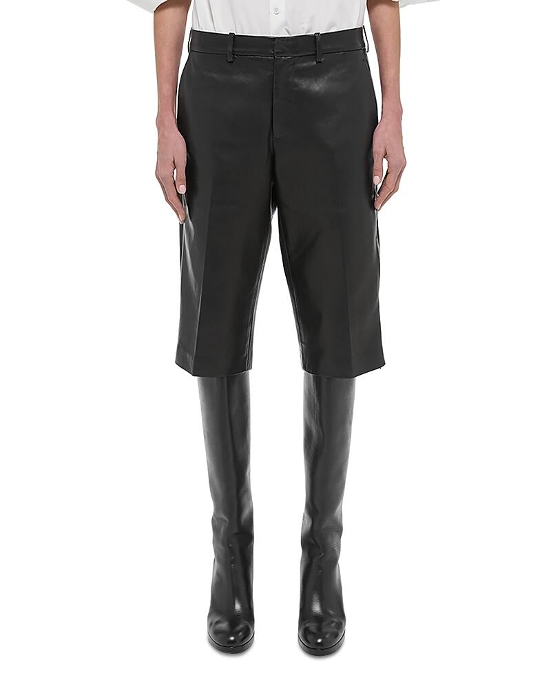 Helmut Lang Nappa Leather Shorts Cover