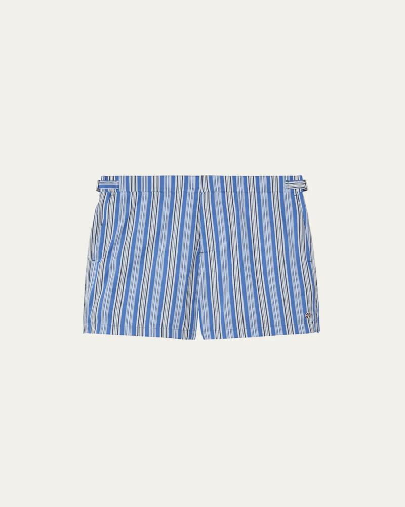 Loro Piana Men's Kito Stripe Swim Trunks Cover