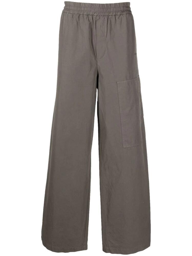 Off-White Bounce wide-leg trousers - Grey Cover