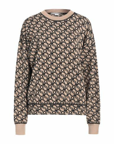 Stella Mccartney Woman Sweater Beige Virgin Wool Cover