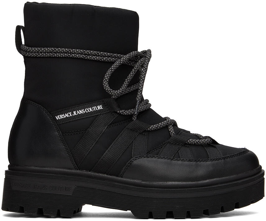 Versace Jeans Couture Black Syrius Boots Cover