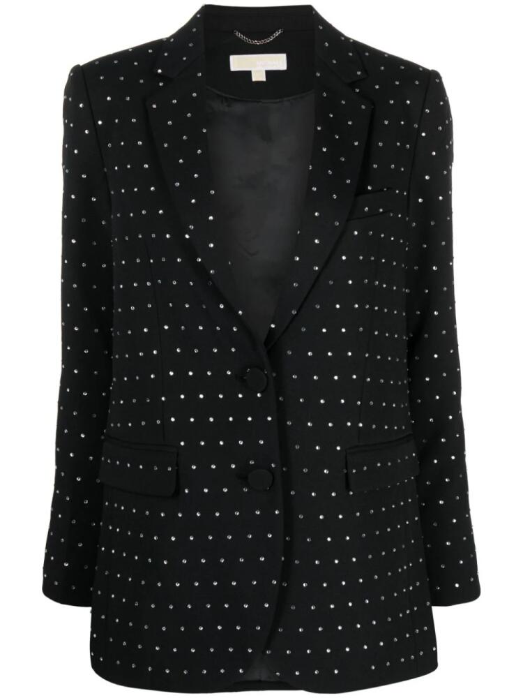 Michael Michael Kors crystal-embellished single-breasted blazer - Black Cover