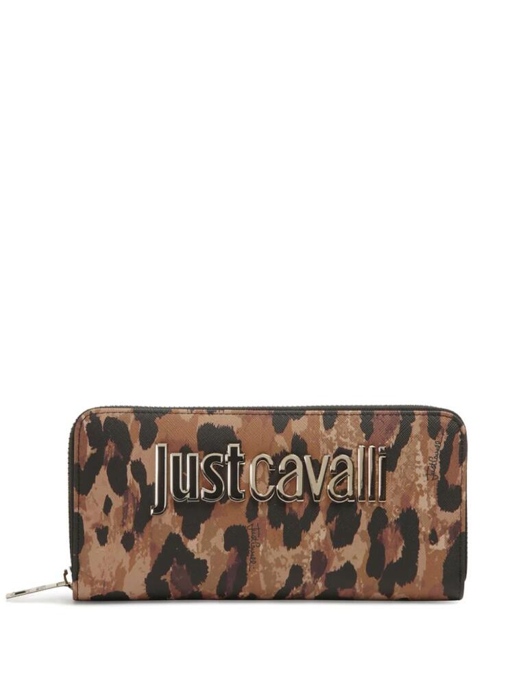 Just Cavalli leopard-print wallet - Brown Cover