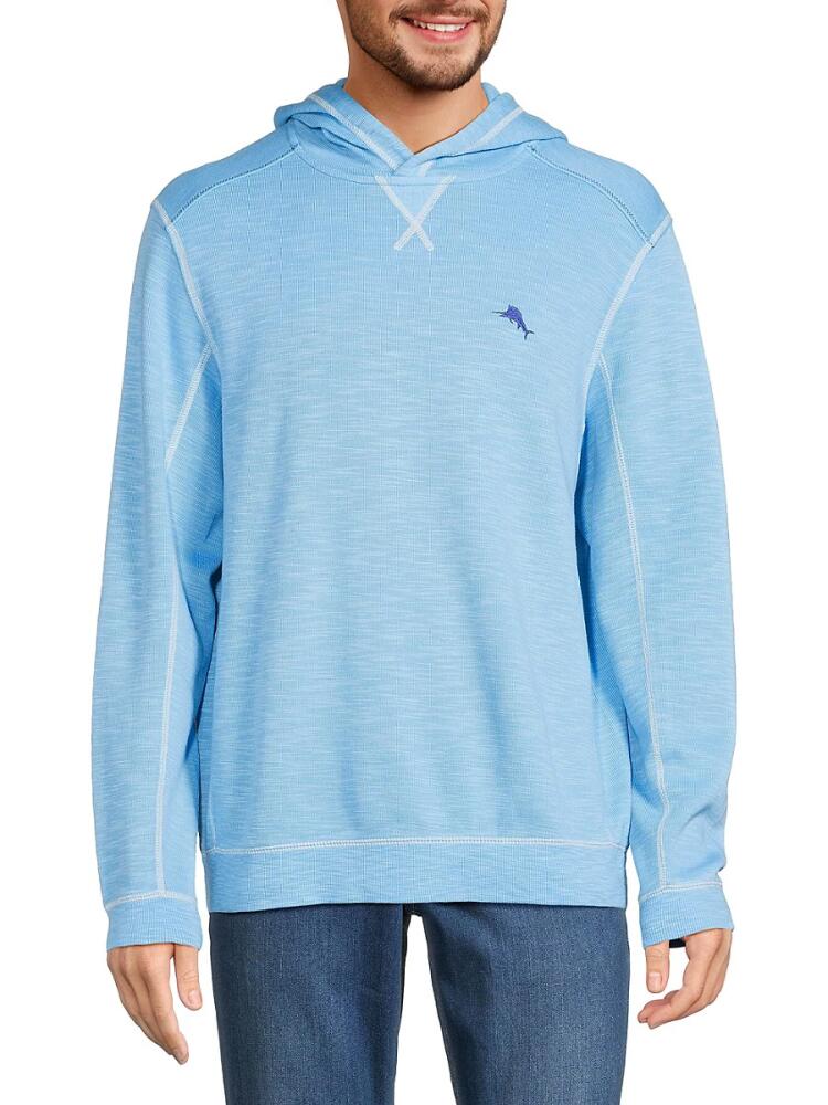 Tommy Bahama Men's Tobago Bay Hoodie - Blue Sky Cover