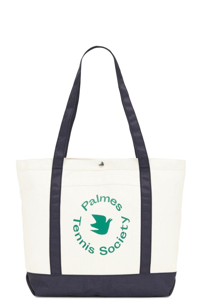 Palmes Society Tote Bag in Cream Cover