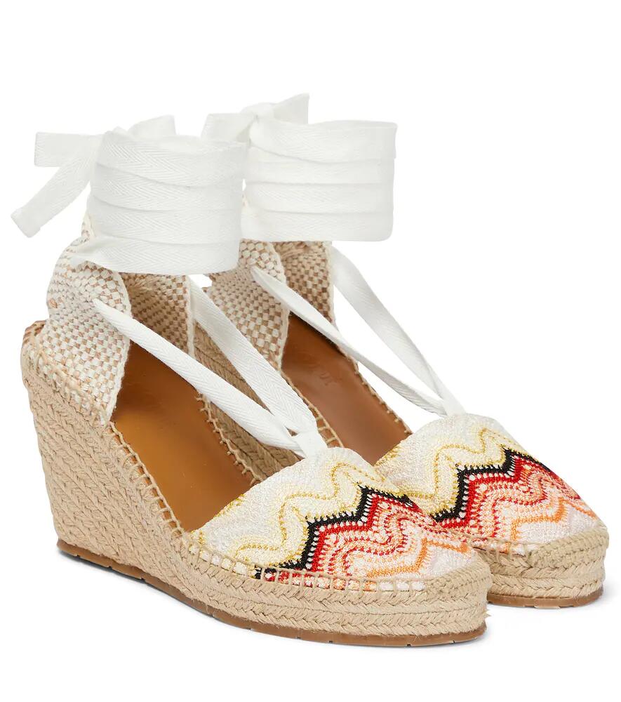 Missoni Chevron wedge espadrilles Cover