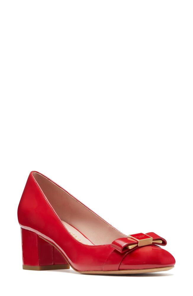 Kate Spade New York bowdie ballet pump in Cherry Rouge Cover