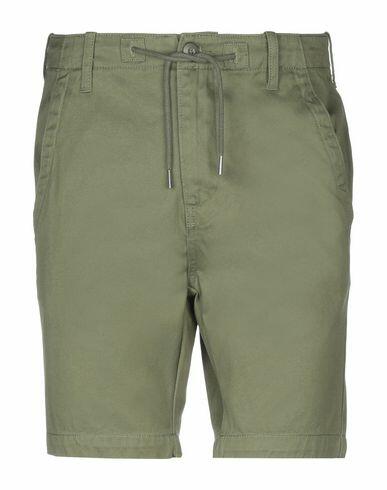 Dc Shoes Man Shorts & Bermuda Shorts Green Cotton Cover