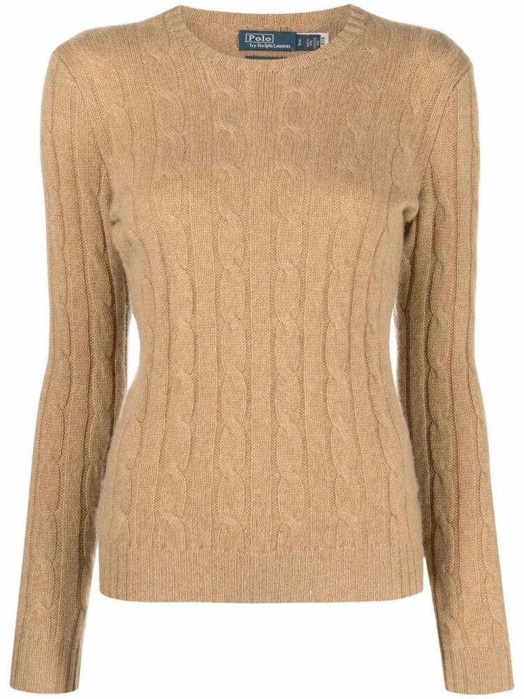 Polo Ralph Lauren cable-knit cashmere jumper - Neutrals Cover