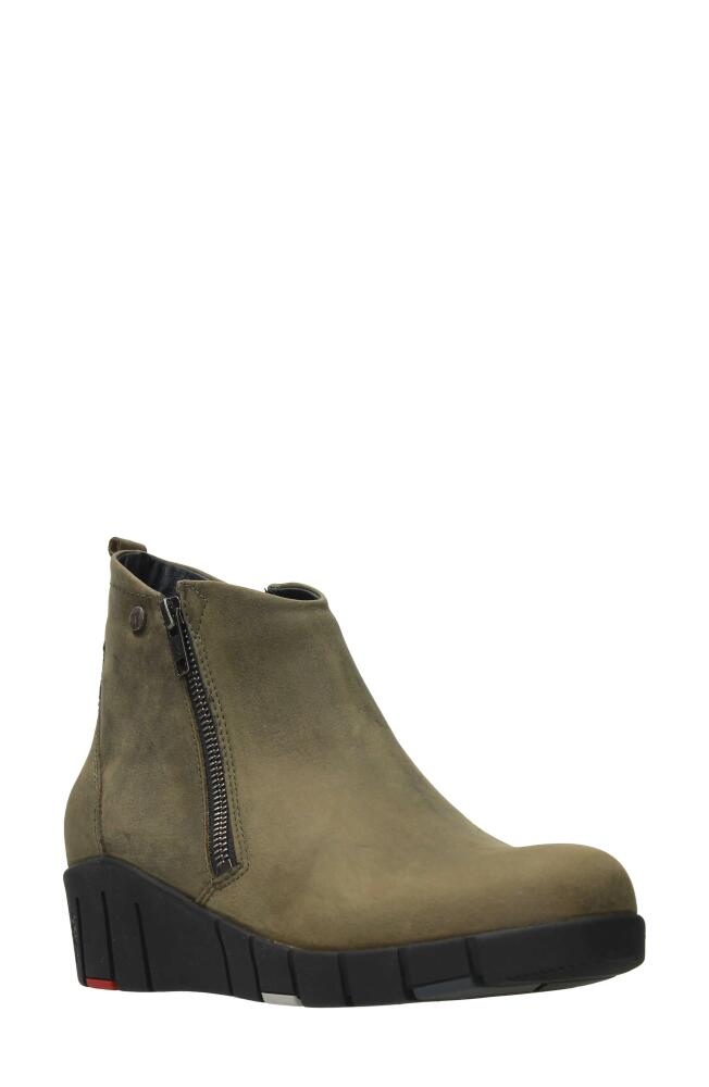 Wolky Phoenix Water Resistant Bootie in Cactus Cover