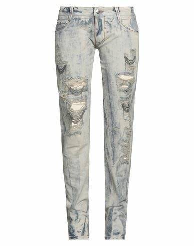 Ermanno Scervino Woman Jeans Blue Cotton, Polyester, Elastane Cover