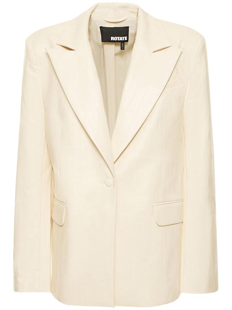 ROTATE Textured Oversized Blazer Cover