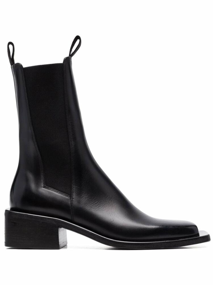 Marsèll Cassetto 50mm square-toe boots - Black Cover