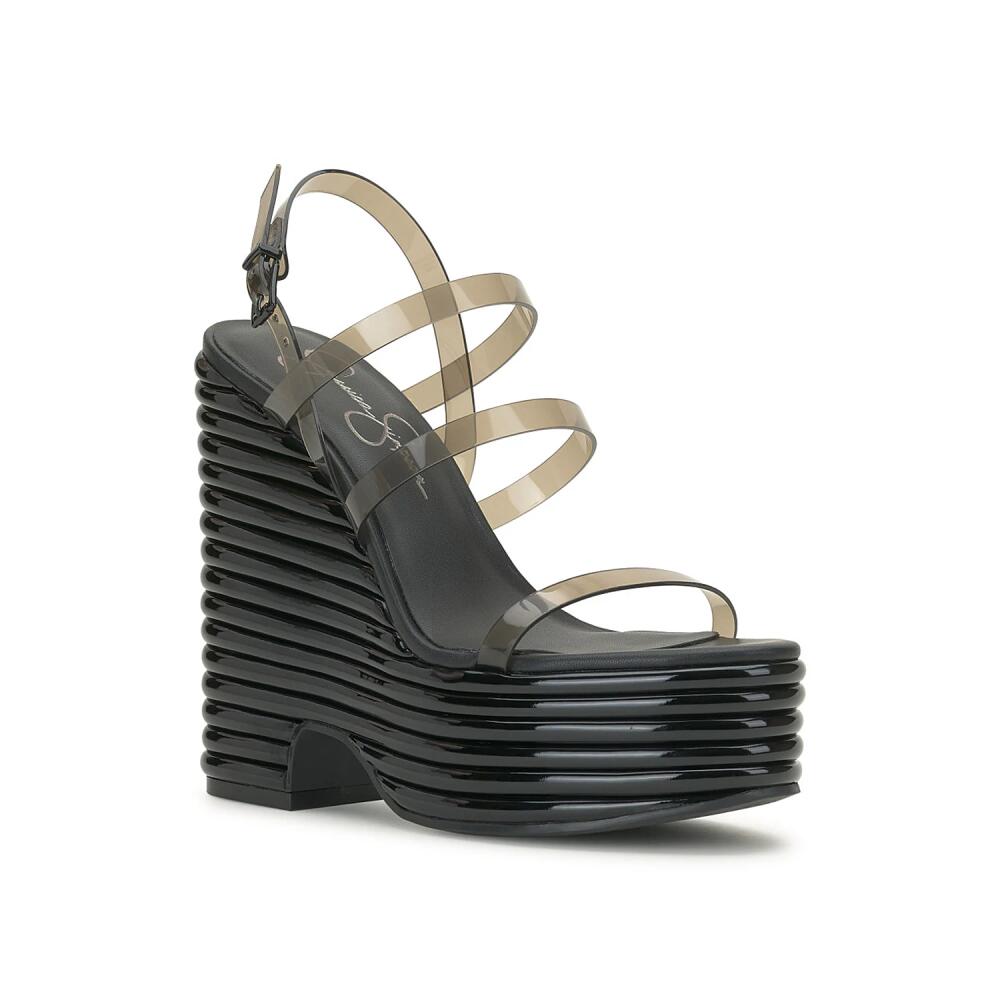 Jessica Simpson Cholena Wedge Sandal | Women's | Black Cover