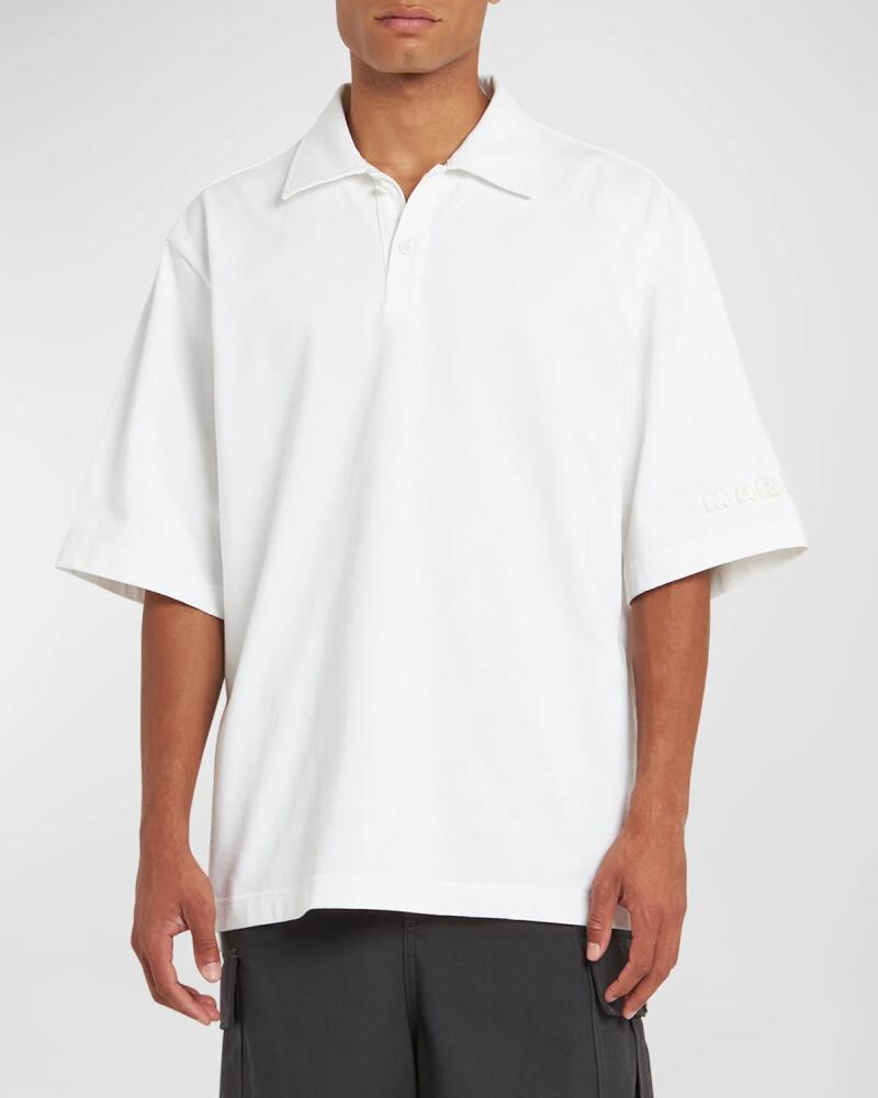 Marni Men's Oversized Polo Shirt Cover