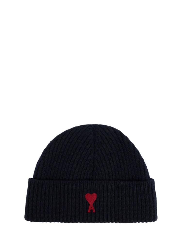 AMI PARIS Adc Wool Beanie Cover