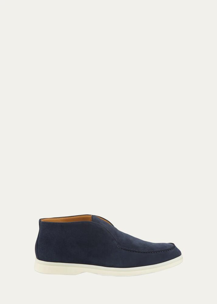 Loro Piana Open Walk Suede Booties Cover