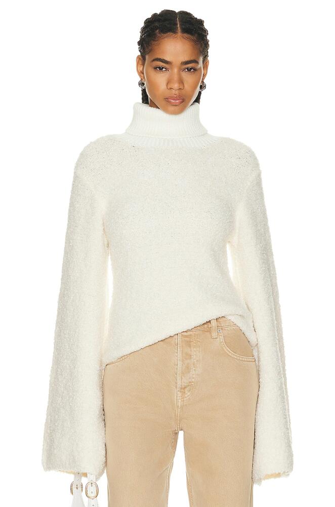 GRLFRND Montana Boucle Sweater in Ivory Cover