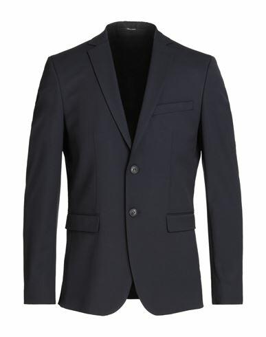 Selected Homme Man Blazer Navy blue Recycled polyester, Viscose, Elastane Cover