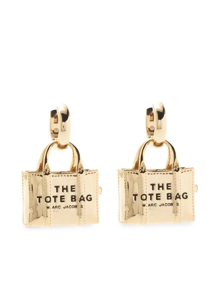 Marc Jacobs The Tote Bag earrings - Gold Cover