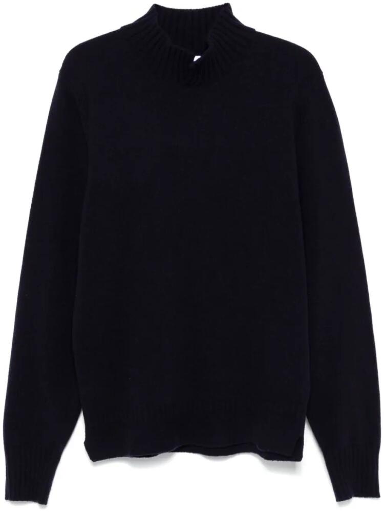 Doppiaa roll-neck sweater - Blue Cover