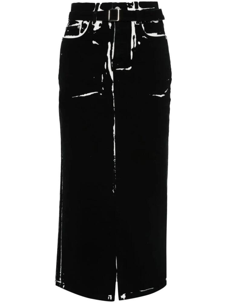 Proenza Schouler Calder maxi skirt - Black Cover