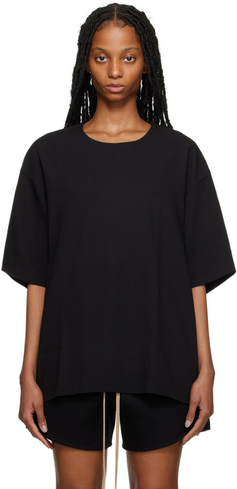 Fear of God Black Relaxed-Fit T-Shirt Cover