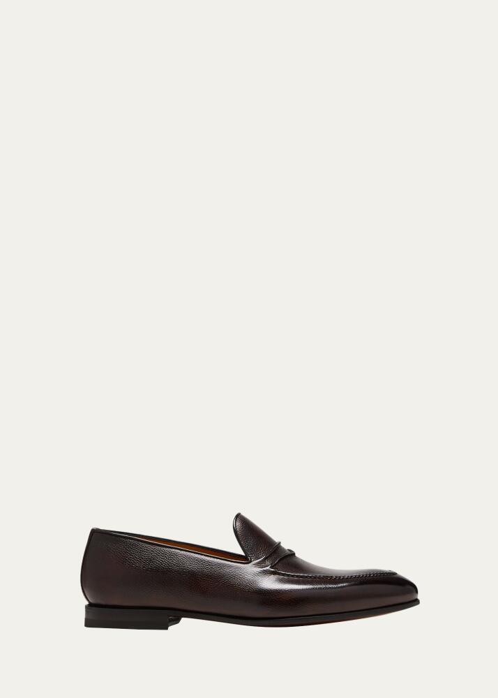 Bontoni Men's Schiaffino Leather Penny Loafers Cover