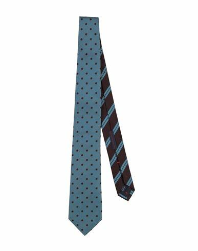 Franco Bassi Man Ties & bow ties Deep jade Silk Cover