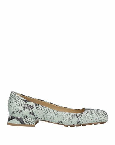 Bottega Veneta Woman Ballet flats Sage green Soft Leather Cover