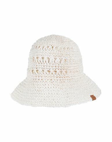 Lauren Ralph Lauren Woman Hat Ivory Paper Yarn Cover