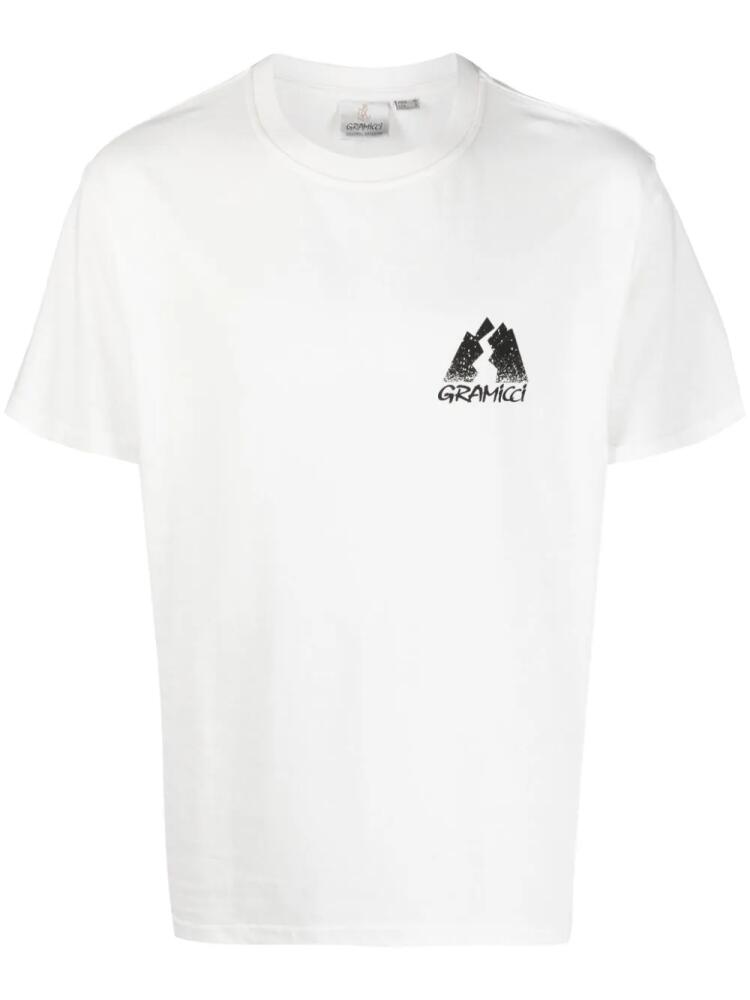 Gramicci Summit cotton T-shirt - White Cover