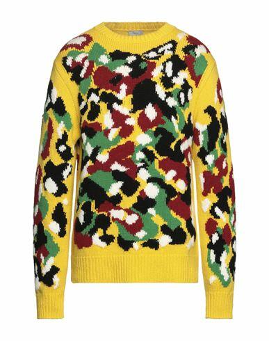 Dior Homme Man Sweater Yellow Cashmere Cover