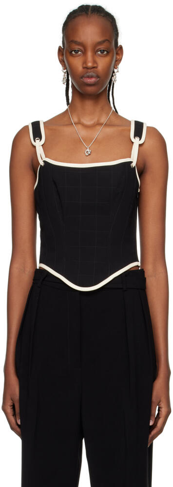 Paris Georgia SSENSE Work Capsule - Black Lottie Camisole Cover