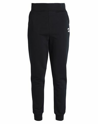 Karl Lagerfeld Ikonik 2.0 Sweat Pants Woman Pants Black Organic cotton, Recycled polyester Cover