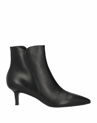 Gianvito Rossi Woman Ankle boots Black Calfskin Cover