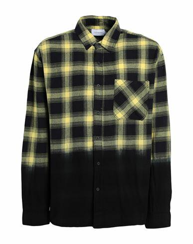 Topman Man Shirt Yellow Cotton Cover